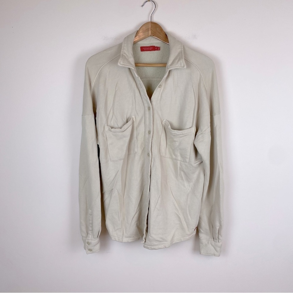 n:philanthropy Oversize Monte Button Down Top